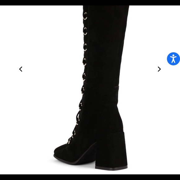 Jeffrey Campbell Francaise Suede mod go go boots - Picture 7 of 10